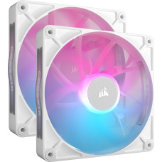 Corsair iCUE LINK RX140 RGB Dual, case fan (white, pack of 2)