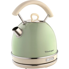 Ariete Vintage Kettle Green, round (light green, 2,000 watts, 1.7 liters)