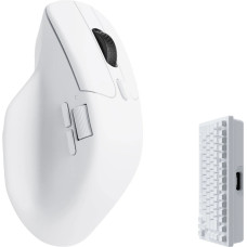 Keychron M6 Wireless 4K Version Gaming Mouse (White)