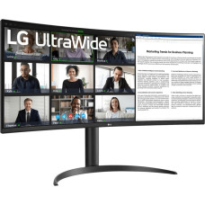 Lg Electronics LG 34WR55QK-B, LED monitor - 34 - black, WQHD, VA, USB-C, HDR10, 100Hz panel