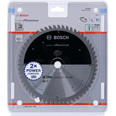 Bosch circular saw blade standard for aluminum, 184mm, 56Z (bore 16mm, for cordless hand-held circular saws)