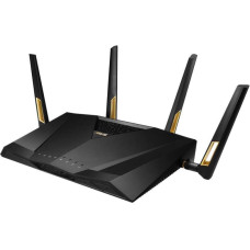 Asus Wireless Router|ASUS|Wireless Router|6000 Mbps|Mesh|Wi-Fi 6|USB 3.2|1 WAN|4x10/100/1000M|2x2.5GbE|Number of antennas 4|RT-AX88UPRO