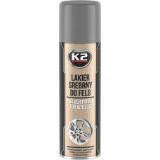 K2 LAKIER DO MALOWANIA FELG 500ML SREBRNY