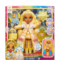 Mga Entertainment Rainbow High Winter Wonderland Doll - Sunny (Yellow), doll