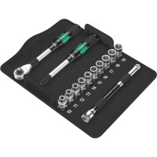 Wera 8006 SC 1 Zyklop Hybrid Ratchet set 1/2  drive metric