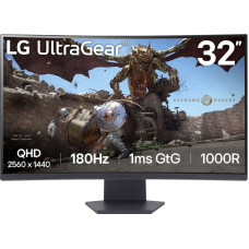 LG 32GS60QX-B monitori 80 cm (31.5") 2560 x 1440 pikseļi Quad HD LCD Melns