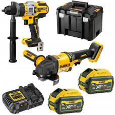 Dewalt ZESTAW COMBO 18V DCK2016T2T (DCD999 + DCG418) 2x6,0Ah