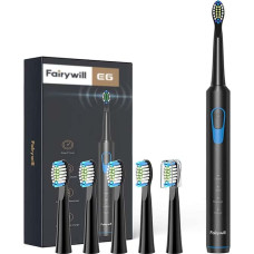 Fairywill Sonic toothbrush with head set FairyWill FW-E6 (Black)