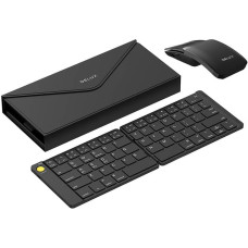 Delux Set Wireless foldable Keyboard Delux KF10 and mouse MF10PR