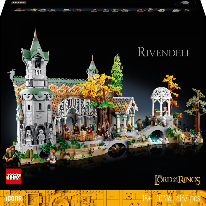 Lego 10316 The Lord of the Rings: Rivendell, construction toy
