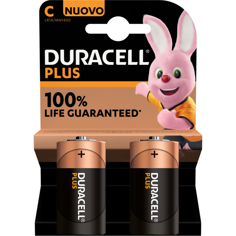 Duracell Plus 100 C Vienreizējas lietošanas baterija Sārmaina akumulatoru baterija