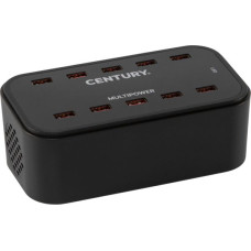 Century MULTIPOWER 10-fold USB Charger 100-240V 100W IP20