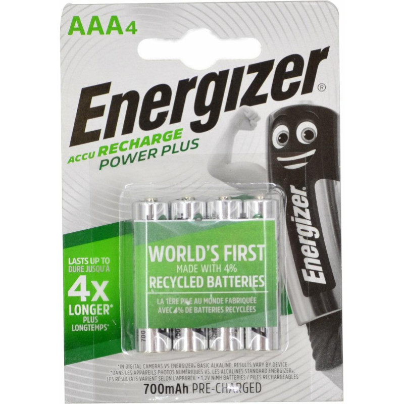 Energizer AKUMULATOR UNIW. AAA 700 mAh /4szt.