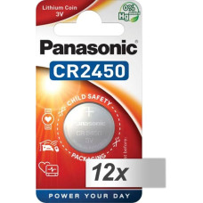 Panasonic 12x1 Panasonic CR 2450 Lithium Power