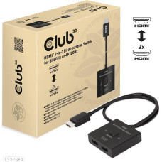 Club3D VIDEO SWITCH HDMI 2PORT/CSV-1384 CLUB3D