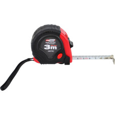 Awtools AW MEASURING TAPE RD.-BK. 10M ABS TPR 2-STOP