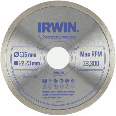 Irwin TARCZA DIAMENTOWA 115mm x 22,23mm / PEŁNA do płytek podłogowych i ściennych