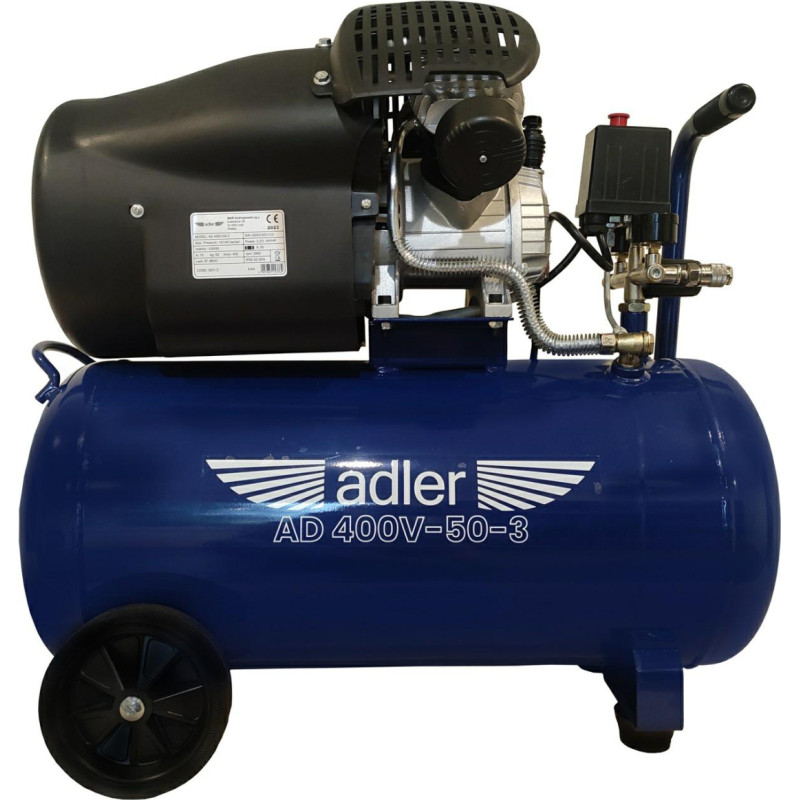 Adler KOMPRESOR 50l  AD400V-50-3 230V   V2