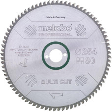 Metabo PIŁA TARCZOWA FZ/TZ 254x30x80z    MULTI CUT PROFESSIONAL