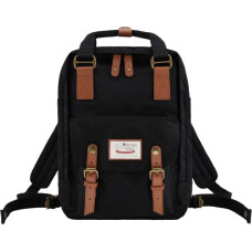 Himawari 188L black and brown 14'' laptop backpack