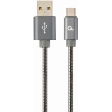 Gembird CABLE USB-C TO USB2 2M PREMIUM/CC-USB2S-AMCM-2M-BG GEMBIRD