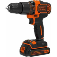 Black+Decker BLACK & DECKER DRILL DRIVE 18V/1X1 5AH BDCHD18-QW