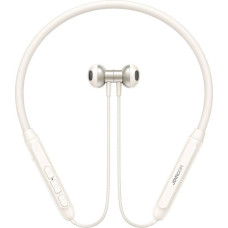 Joyroom JR-D8 wireless neckband headphones (cream white)