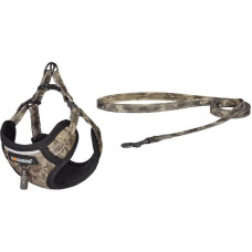 Dogness walking set leash+harness for dog (moro)