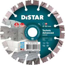 Distar TARCZA DIAMENTOWA TECHNIC ADVANCED 150 x 2,3/1,5 x 11 x 22,23-12