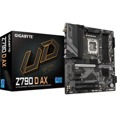 Gigabyte Mainboard|GIGABYTE|Intel Z790|LGA1700|ATX|Memory DDR5|Memory slots 4|2xPCI-Express 3.0 1x|1xPCI-Express 3.0 16x|1xPCI-Express 4.0 16x|1xPCI-Express 5.0 16x|3xM.2|1xHDMI|1xDisplayPort|2xUSB 2.0|5xUSB 3.2|1xUSB-C|1xPS/2|1xRJ45|3xAudio port|Z790DAX