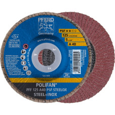 Pferd Lameļu disks PSF STEELOX 125mm P40 PFF, Pferd