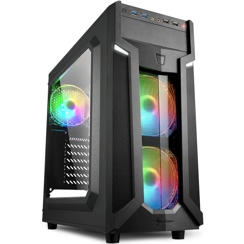 Sharkoon VG6-W RGB - window