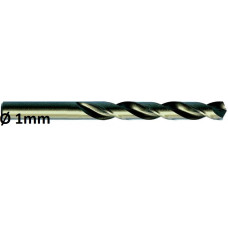 Exact Metāla urbis DIN338 HSSE-Co5 Ø1mm 10gab., Exact