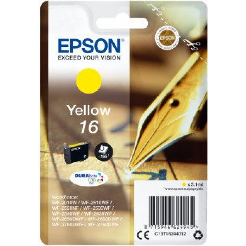 Epson ink yellow C13T16244012