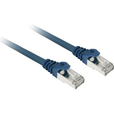 Sharkoon patch network cable SFTP, RJ-45, with Cat.7a raw cable (blue, 2 meters)