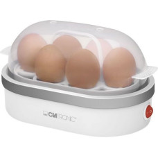 Clatronic egg cooker EK 3497 400W whiteite / silver - for 6 eggs