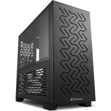 Sharkoon MS-Z1000, gaming tower case (black, tempered glass side panel)