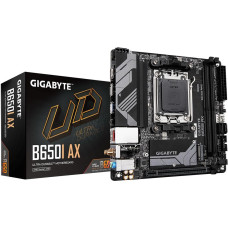 Gigabyte Mainboard|GIGABYTE|AMD B650|SAM5|Mini-ITX|Memory DDR5|Memory slots 2|1xPCI-Express 16x|1xM.2|1xHDMI|1xDisplayPort|3xUSB 2.0|2xUSB 3.2|1xUSB-C|1xRJ45|3xAudio port|B650IAX