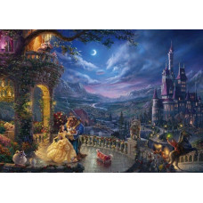 Schmidt Spiele Schmidt Games Puzzle Thomas Kinkade: Disney Beauty and the Beast