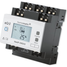 Homematic Ip dimming actuator for DIN rail mounting - triple (HmIP-DRDI3), dimmer