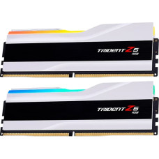 G.skill DDR5 - 32GB - 6000 - CL - 32 (2x 16 GB) dual kit, RAM (white, F5-6000J3238F16GX2-TZ5RW, Trident Z5 RGB, INTEL XMP)