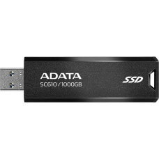 Adata External SSD|ADATA|SC610|1TB|USB 3.2|Write speed 500 MBytes/sec|Read speed 550 MBytes/sec|SC610-1000G-CBK/RD