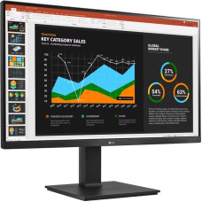 Lg Electronics LG 27BQ75QB-B, LED monitor - 27 - black, QHD, IPS, DisplayPort, HDMI, USB-C, LAN, HDR10