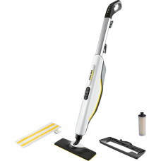 Kärcher steam cleaner SC 3 Upright EasyFix (white/black, 1,600 watts, with EasyFix floor cleaning set)