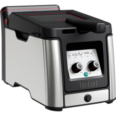 Tefal Clear Duo FR600D , deep fryer (stainless steel/black)