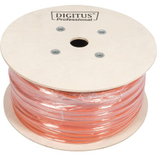 Digitus Professional Cat7 S/FTP installation cable simplex, Dca (orange, 500 meter drum)