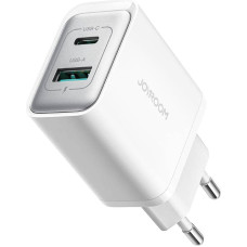 Joyroom TCF15 Dual-Port (A+C) 30W Power Charger (white)