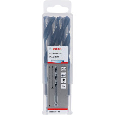 Bosch twist drill HSS PointTeQ Hex, O 12mm (5 pieces, working length 101mm)