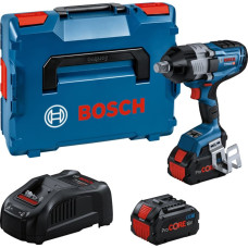 Bosch cordless impact wrench BITURBO GDS 18V-1600 HC Professional, 18Volt (blue/black, 2x battery ProCORE18V 8.0Ah, 3/4", in L-BOXX)