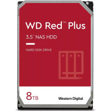 Western Digital WD Red Plus NAS Hard Drive 8 TB (SATA 6 Gb/s, 3.5, 24/7)